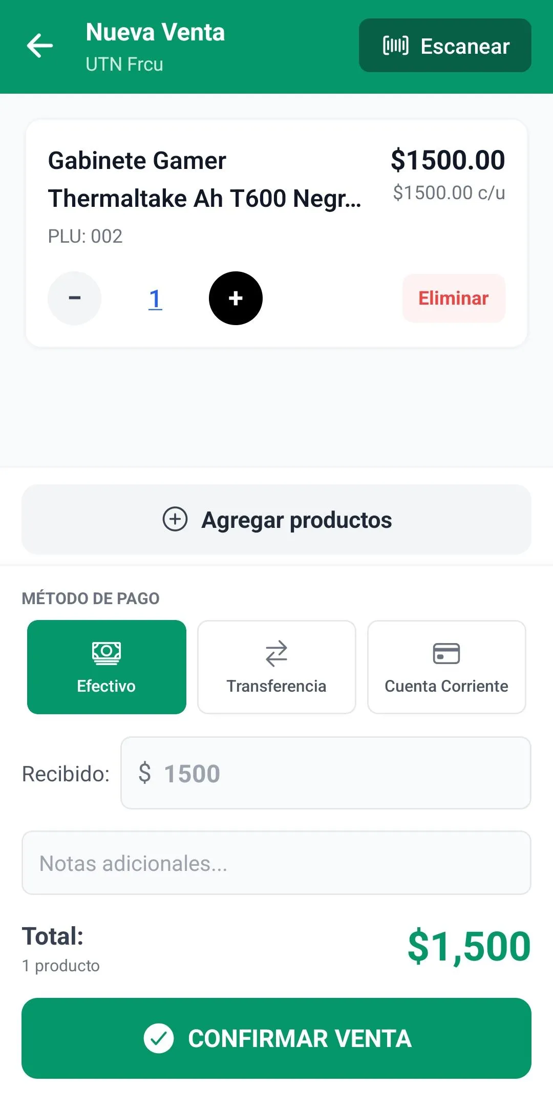 App CAIR — VENDEDOR